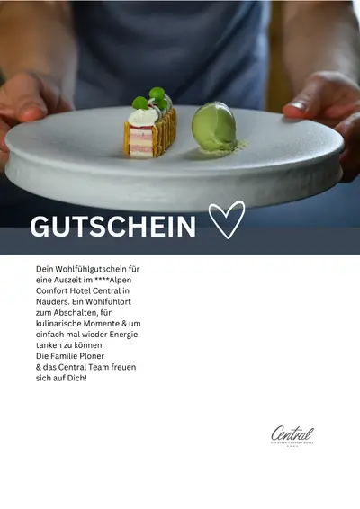 Gutschein Website